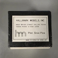 Hallmark Models HO Brass Pilot Snow Plow