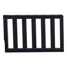Suite Bebe Celeste Modern Wood Toddler Guard Rail in Black Finish