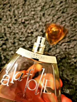   MAUBOUSSIN ''A La Folie'' perfume bottle 100ml empty  