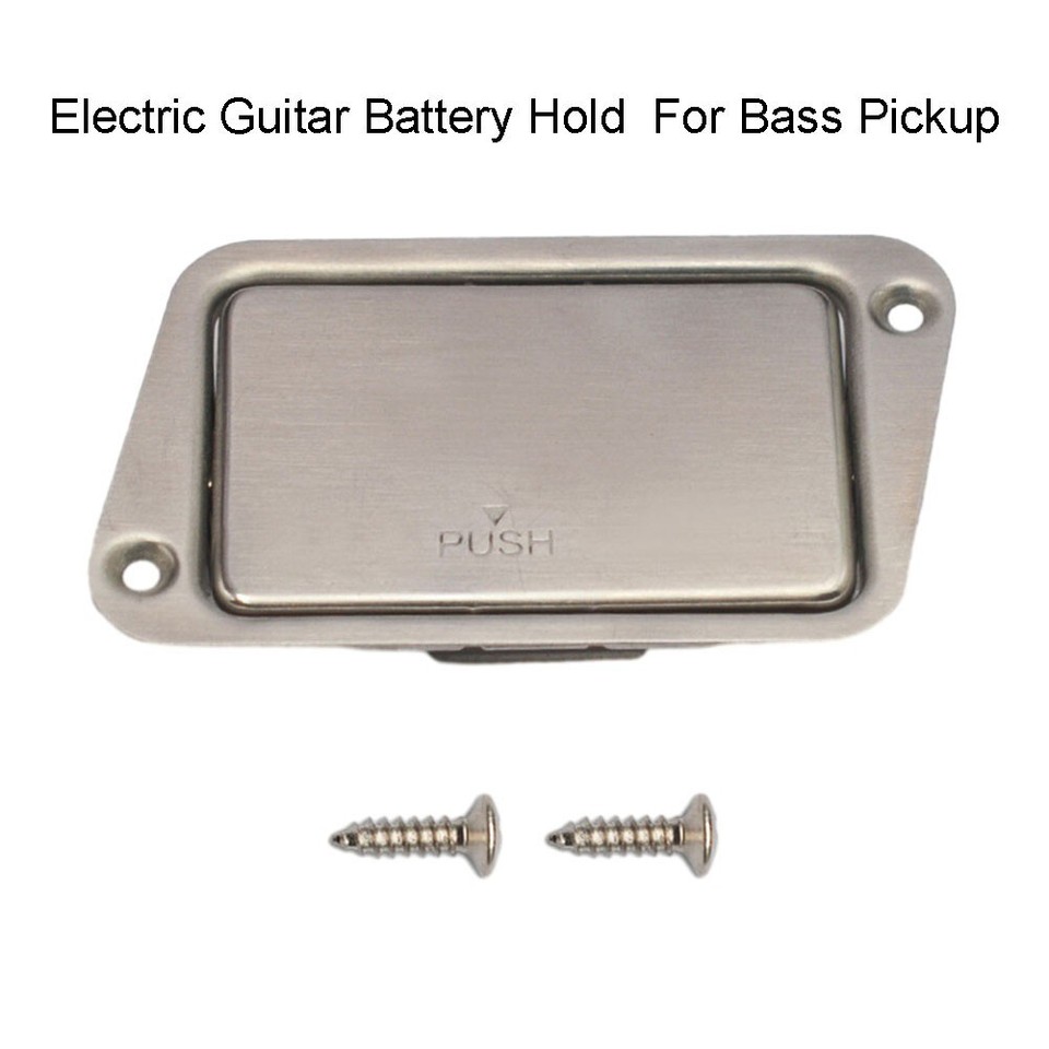 Premium Battery Box for Electric Guitar High Quality Stainless Steel