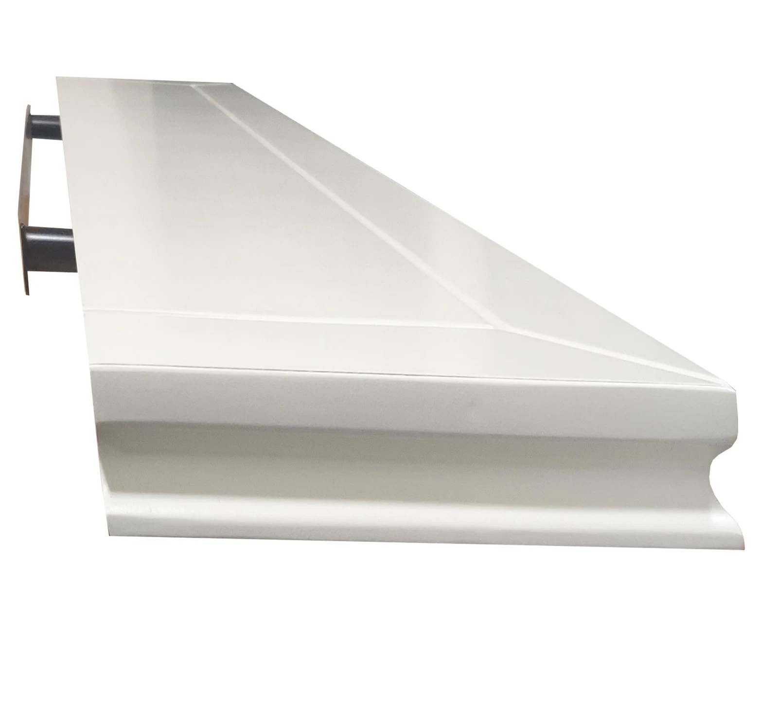 Duraline Classic Off White Lacquer Wooden Wall Shelf [118 x 23.5cm] 25kg Hold