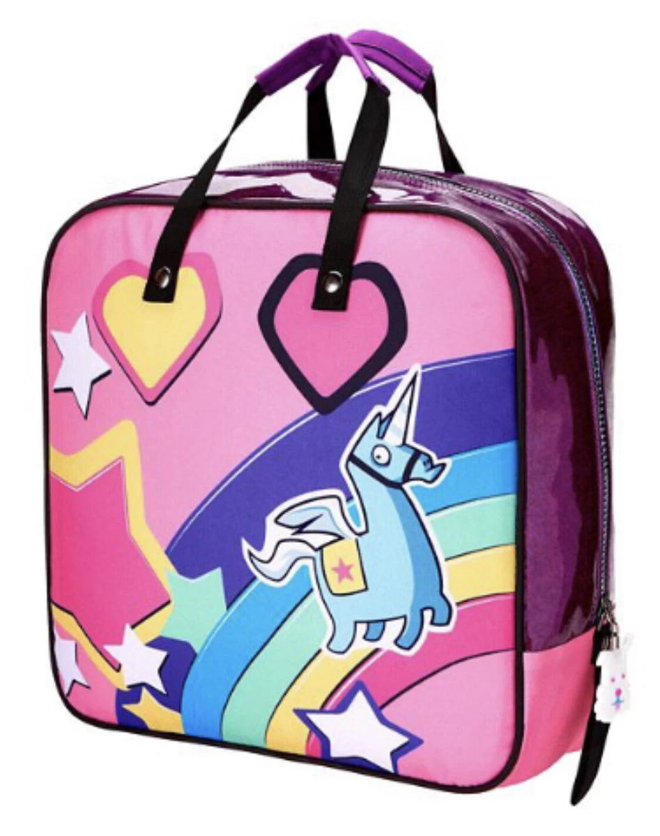 Under One Sky, Accessories, Under One Sky Glitter Unicorn Metallic Duffel  Bag