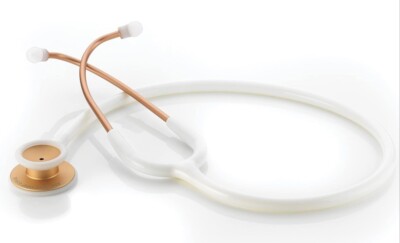 ADC Adscope Lite Model 619 Ultra Lightweight Clinician Stethoscope Rose Gold
