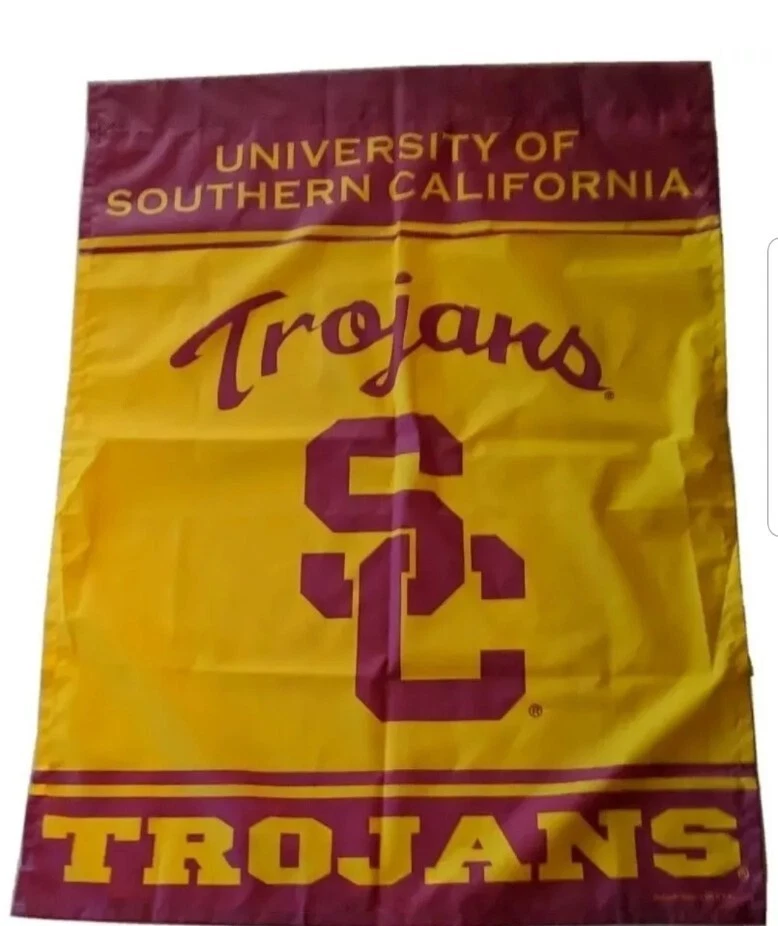 USC California Trojans Flag 36”x26” Banner Made In USA Wincraft Indoor Outdoor - Image 3 of 3