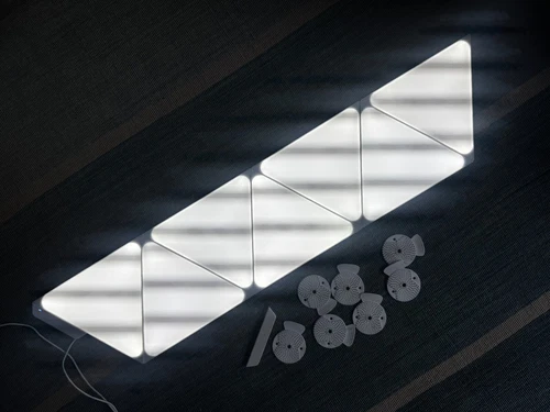 Nanoleaf Shapes - Triangles, 7 Panels Multicolor (used, working)