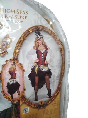 Fun World Kostüm Damen Piraten Kostüm Karneval Fasching Piratenbraut Gr. XS