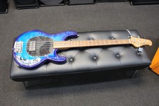 Sterling Stingray With Flame Maple Top In Neptune Blue