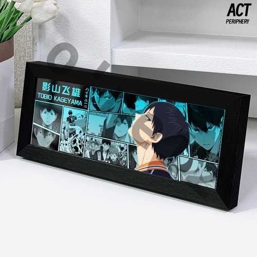 Haikyuu!! Decorate Anime Laser Picture Frame Rahmen Cospaly Cartoon Fine Gift - Picture 5 of 20