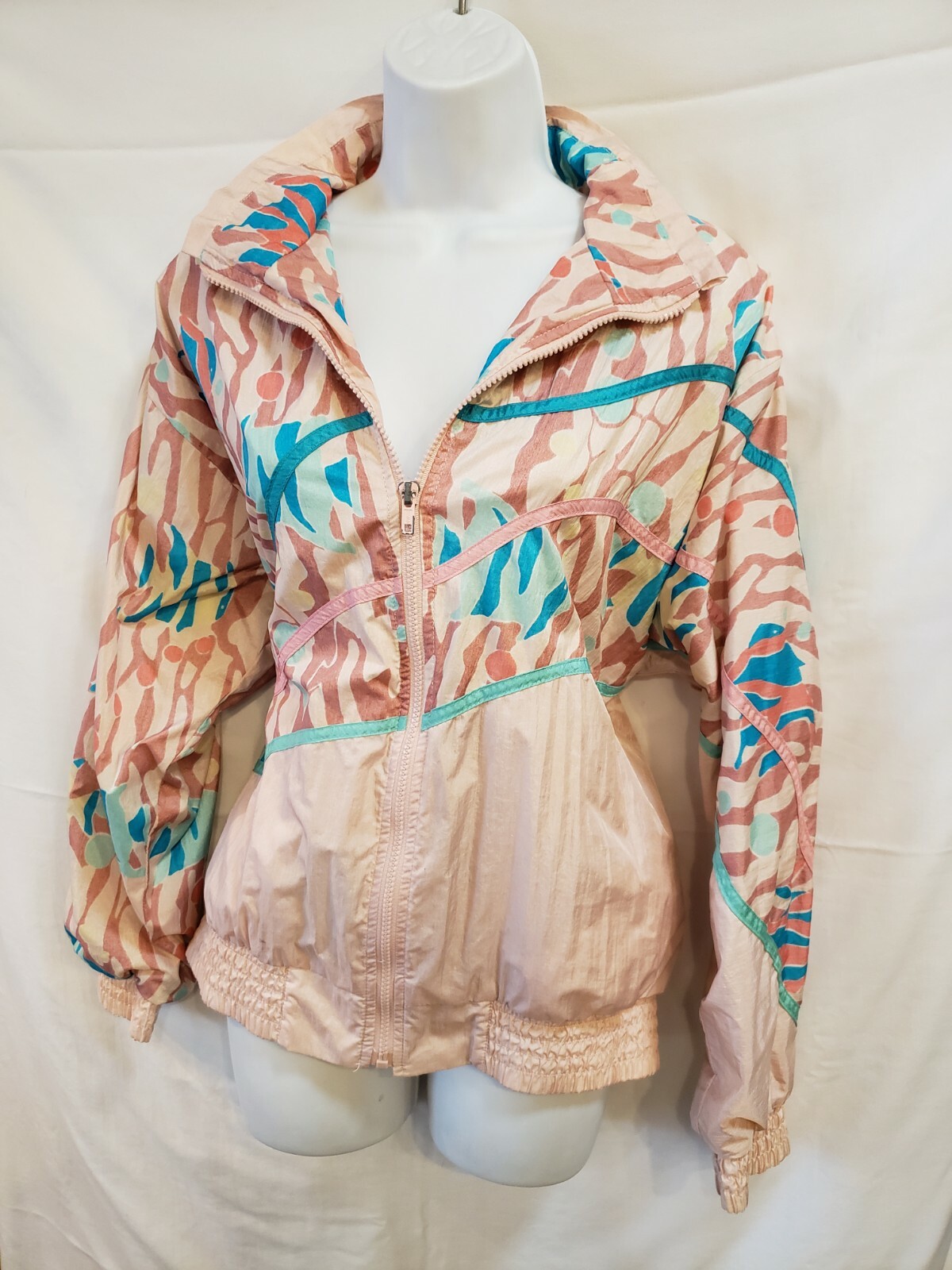 pastel windbreaker jacket