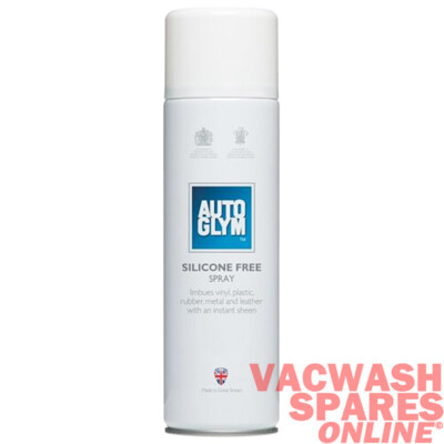 AUTOGLYM SILIKONFREIES SPRAY 450ML - STELLT SCHWARZEN KUNSTSTOFF WIEDER HER - STOSSSTANGEN - VERKLEIDUNG