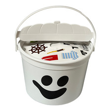 2022 McDonalds Halloween Happy Meal Boo Bucket McBoo White Ghost Treat Pail