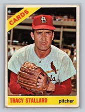1966 Topps Tracy Stallard St. Louis Cardinals Card #7