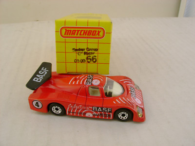 1983 MATCHBOX SUPERFAST MB66 RED SAUBER GROUP ''C'' RACER GRAND-PRIX  BASF NEW IN