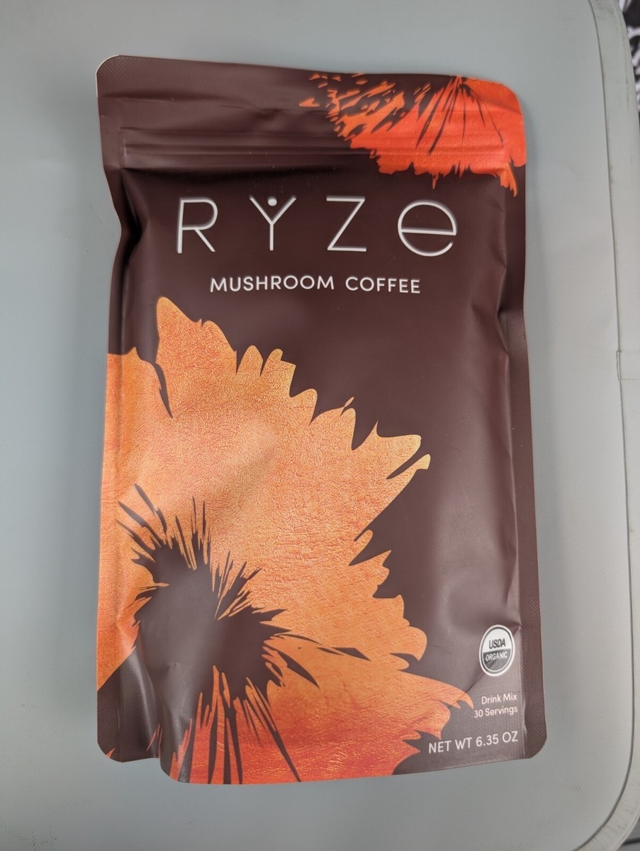 2026 Ryze Mushroom Coffee Organic New 30 SERVINGS FREE SHIPPING