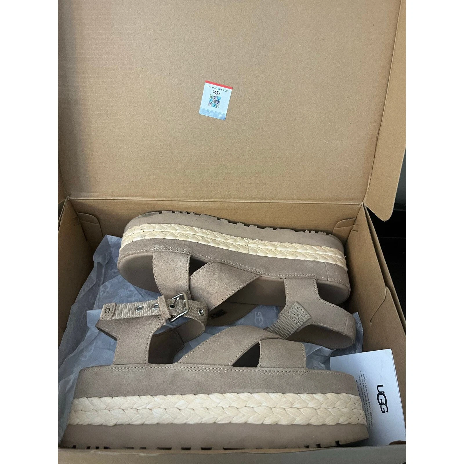 Ugg Caviglia Donna Aubrey Sabbia TAGLIA 8 EU39