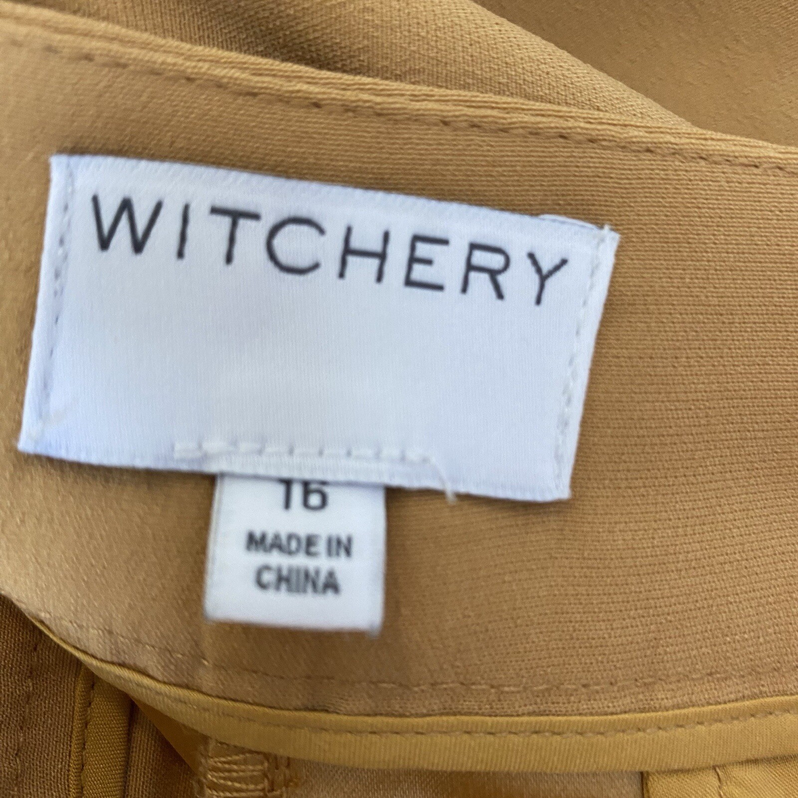 Witchery Womens Shorts Size 16 Camel Brown Colour High Waist eBay