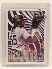 Josh Bell 2020 Donruss Optic Baseball - Illusions Insert - Pittsburgh Pirates