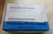 100 PCS OF WICKMANN 19585 FUSE-CARRIER WITH SCREW LOCK (U6.3B2)    
