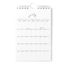 Mini Wall Calendar 2025-2026 - Vertical 6x9 inch July 2025 to December 2026 -...
