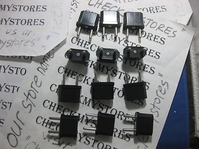24(2dzn)  New Adapter Plugs 110V (US,CANADA) to 220V(EUROPE ) NEW 2dozen
