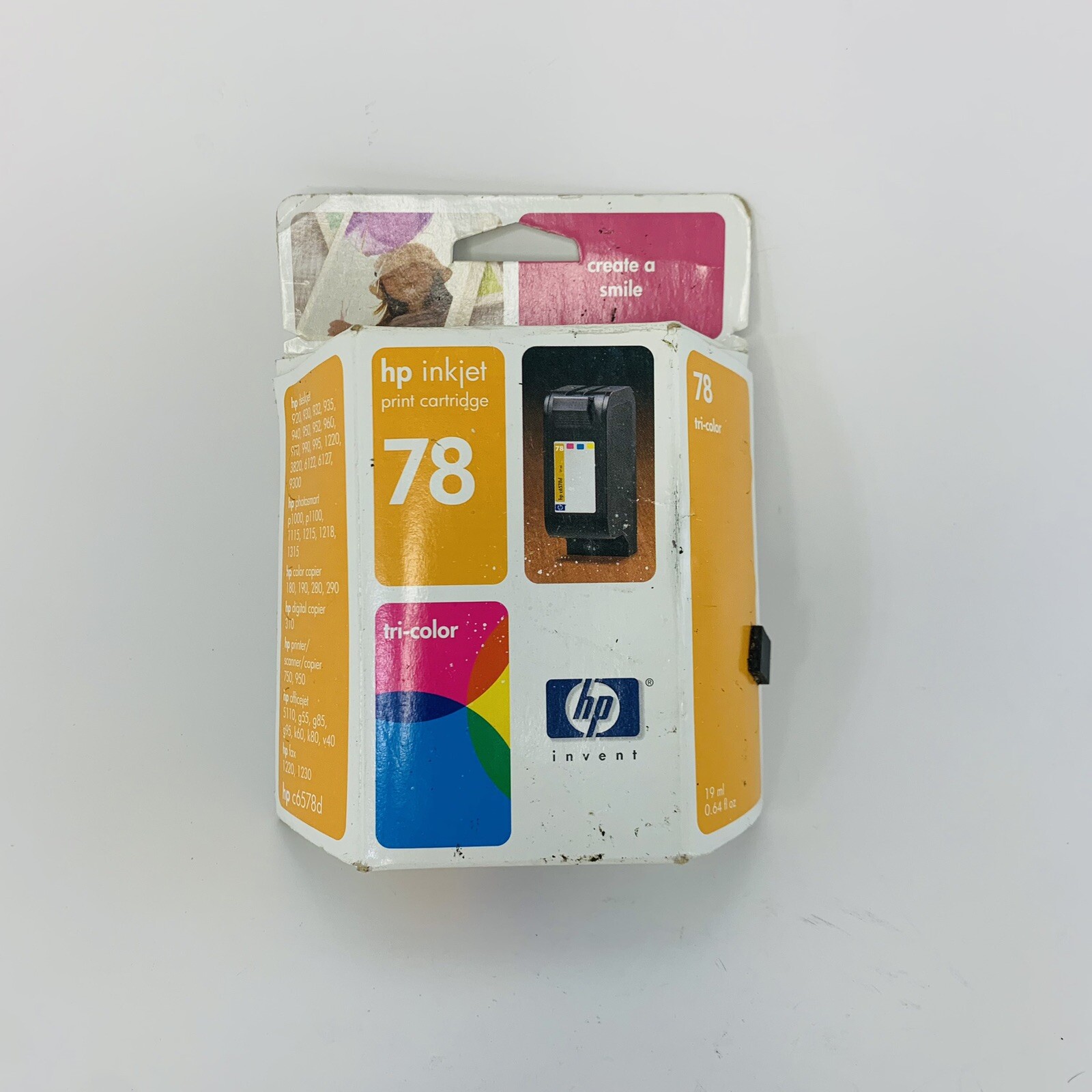 HP 78 Tri-Color Ink Cartridge C6578DN for Deskjet Photosmart Copier Fax Printers-image