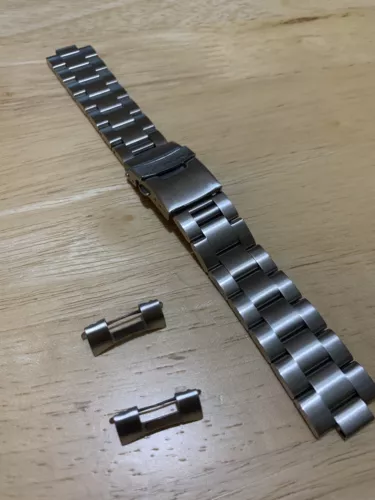 SEIKO Oyster cinturino/bracciale 20 mm acciaio inox AFFARE! - Foto 3 di 9