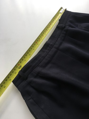 BASLER SKIRT Navy Blue maxi long length MIDI Wool blend split UK 8 10 Waist 28 - Picture 4 of 10