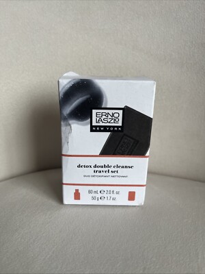 Erno Laszlo Detox Double Cleanse 2pc Travel Set NEW Sealed