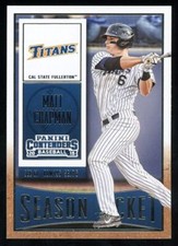 2015 Panini Contenders Matt Chapman Rookie Season Ticket Blue Jays Athletics #69