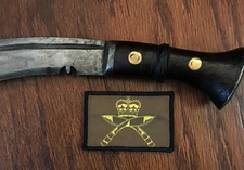 Royal Gurkha Rifles Morale Patch Tactical Military Army Badge Hook Flag