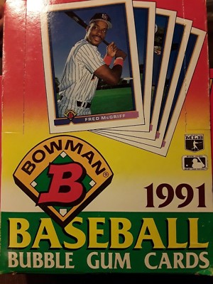 1991 Bowman Baseball Pick Your Card HOFer Star Rookie - Buy 2 or More & Save $$$