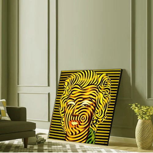 pop art painting marilyn monroe contemporary home decor portrait modern wall art - Picture 9 of 24