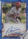 2021 Bowman Sapphire Edition - Johan Rojas #BSPA-JR