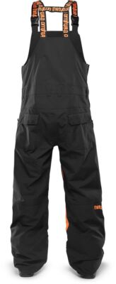 ThirtyTwo Basement Bib Men's Snow Pants, Black/Orange, X-Large