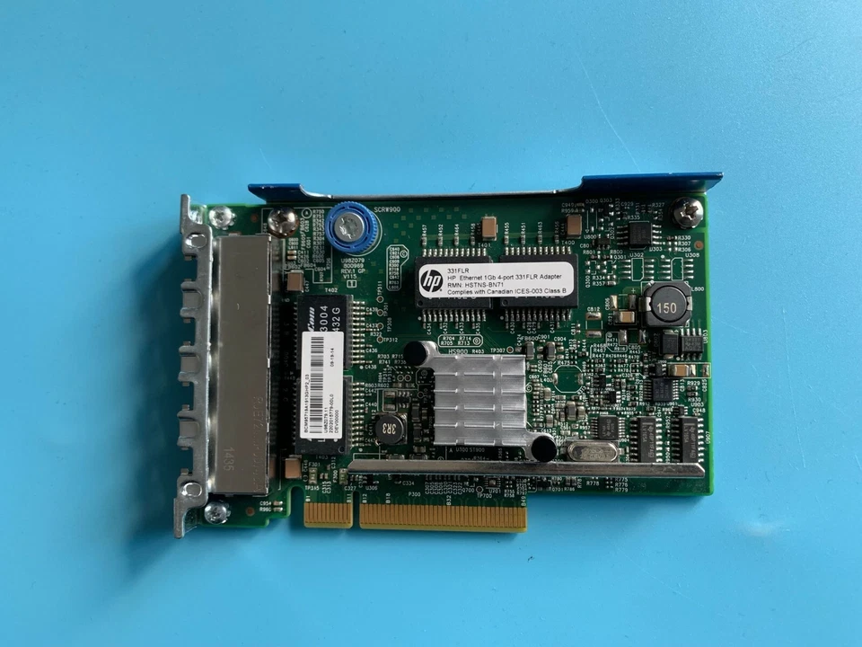 629133-001 Network card HP 1Gb 4-port 331FLR 629135-B21, 634025-001,  629133-001 - Image 2 of 4