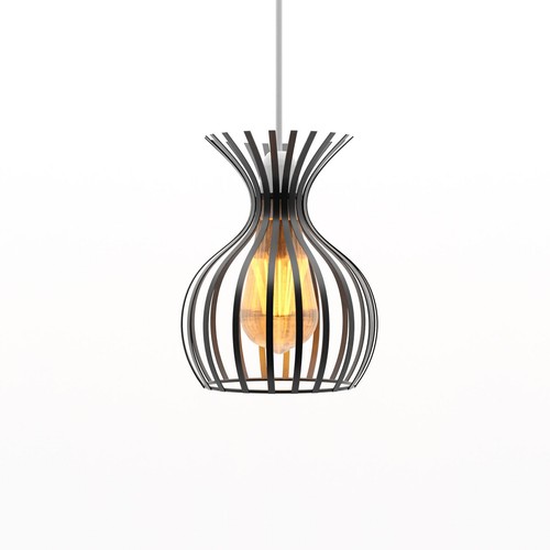 Deckenlampenschirm Geometrisch Pendellampenschirm Lampe Industrial Käfig Vintage LED - Bild 28 von 48