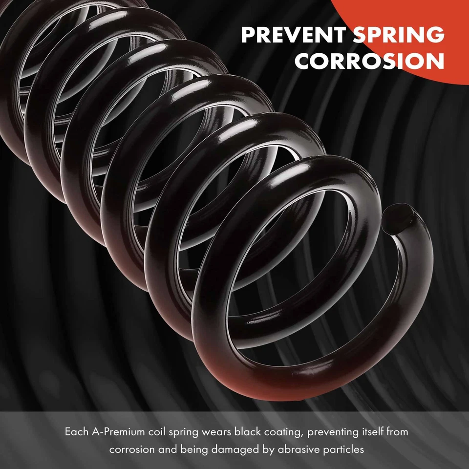 Juego de 2 muelles helicoidales delanteros para Toyota Corolla 2009-2013 Hyundai Accent Kia Rio Foto 3 de 4