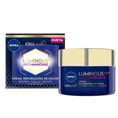 Crema de noche Nivea Luminous 630°cellular anti-manchas 50 ml
