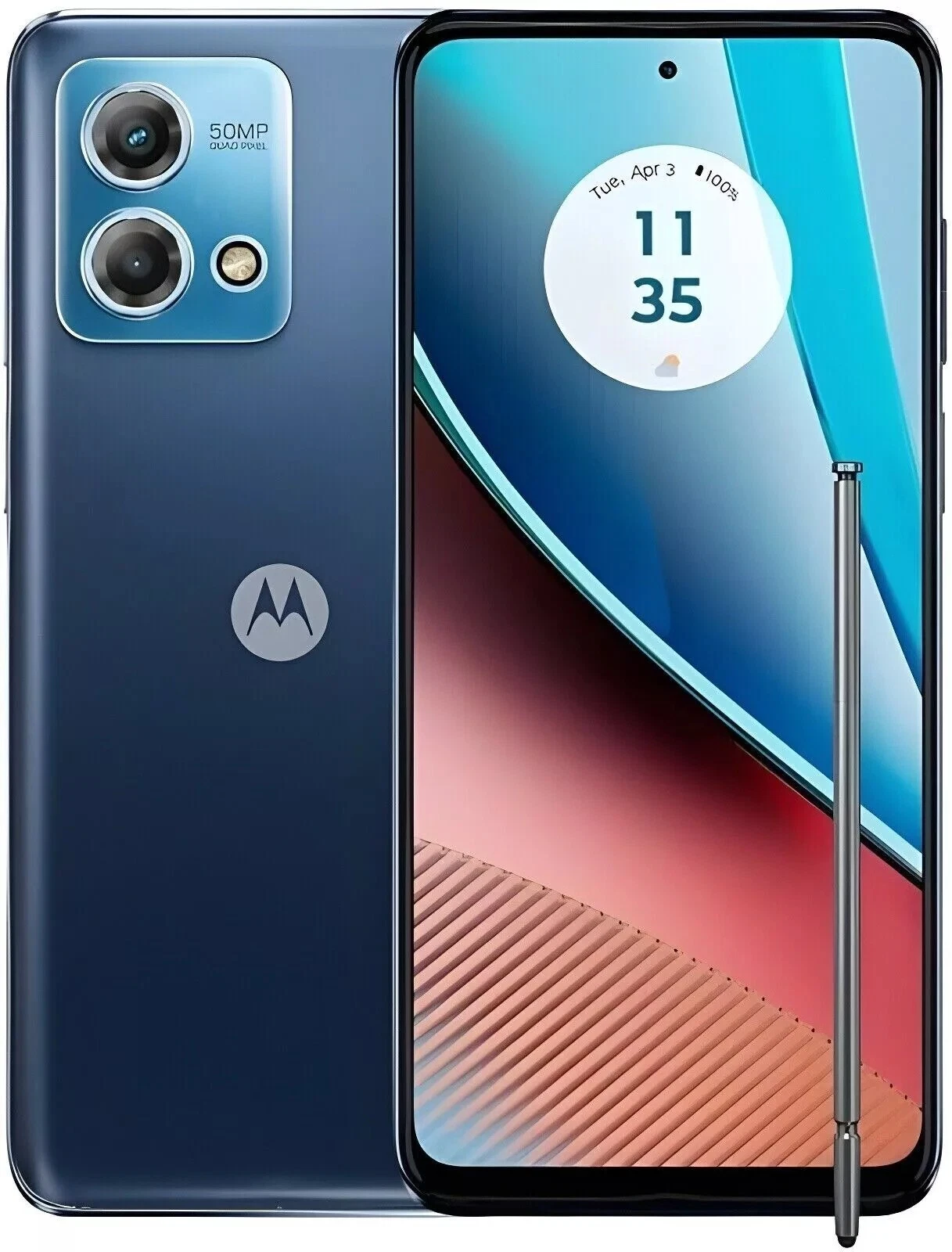 Motorola Moto G Stylus2023 XT2317DL 64GB Walmart Family Mobile Locked Blue New