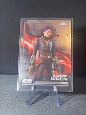 2024 Topps Chrome Star Wars Sabine Wren Rebel Ahsoka 3