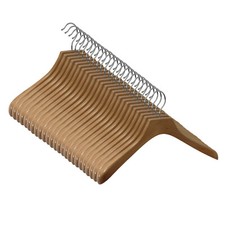 GERSO 25x Cintre de haute qualité - Deluxe, en hêtre laqué brillant