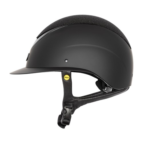 Tipperary Caledon MIPS Wide Brim Helmet - Sparkle Top / Black Gloss Trim - Picture 7 of 11