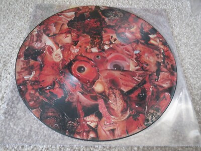 CARCASS -SYMPHONIES OF SICKNESS- AWESOME RARE PRESS LP VINYL