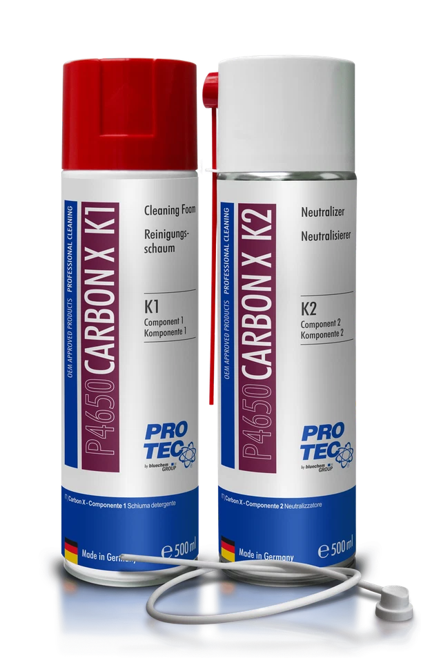 Additivo Pro-tec Detergente per camera di combustione Carbon X K1 + K2