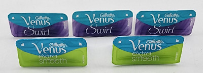 NEW Gillette Venus 3 Swirl 2 Extra Smooth Women's Razor Blade Refill Cartridges