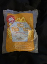 2001 House of Mouse McDonald's Happy Meal Mickey Mouse Soft Body Toy