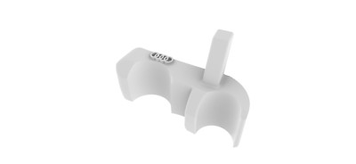 Audi Q3 compatible trunk curtain end stroke lock clip