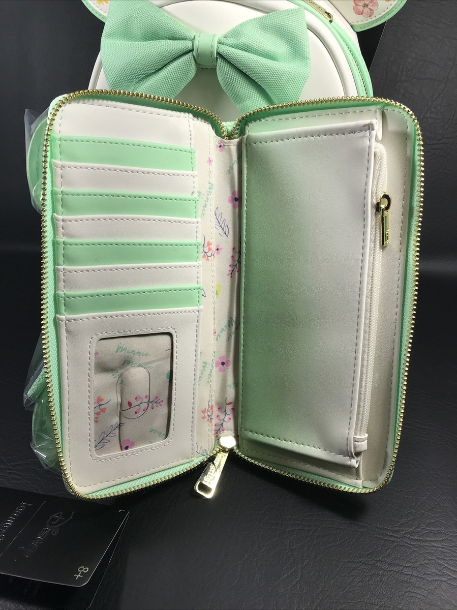 Loungefly Disney Minnie Mouse Pressed Flowers Mini Backpack  display picture 3