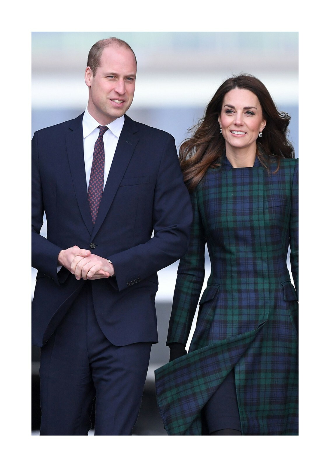 Duke & Duchess of Cambridge A4 reproduction signed poster with choice of frame