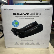Therabody - RecoveryAir JetBoots Medium - Black (RA02095-01)